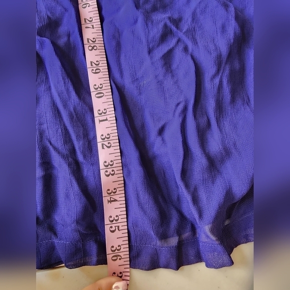 Vintage Styleworks Blue Sequin Embellished Dress Women's Size 8. - Picture 4 of 7